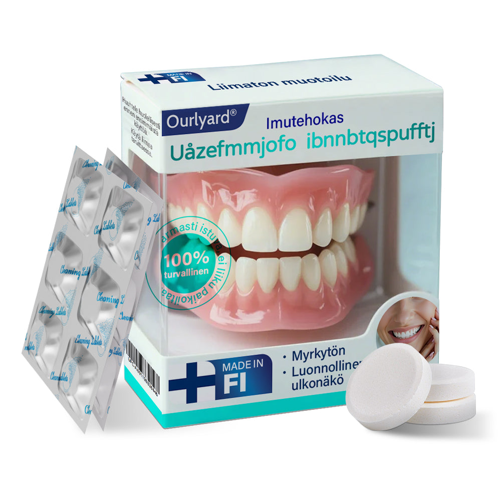 ✅ Valmistettu ja lähetetty Suomesta | Ourlyard® Imukappaleen täydelliset hammasproteesit Suomesta ⭐up
